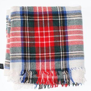Sezane Morgane Sezalory Plaid Blanket Scarf